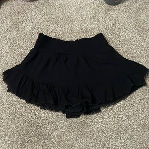 short ruffled mini skirt from aeropostale